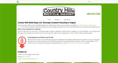 Desktop Screenshot of countryhillsbottledepot.com